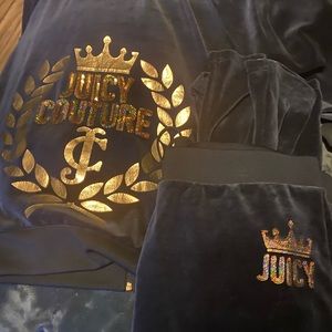 💕Juicy couture Set! Never Worn Navy Blue💕